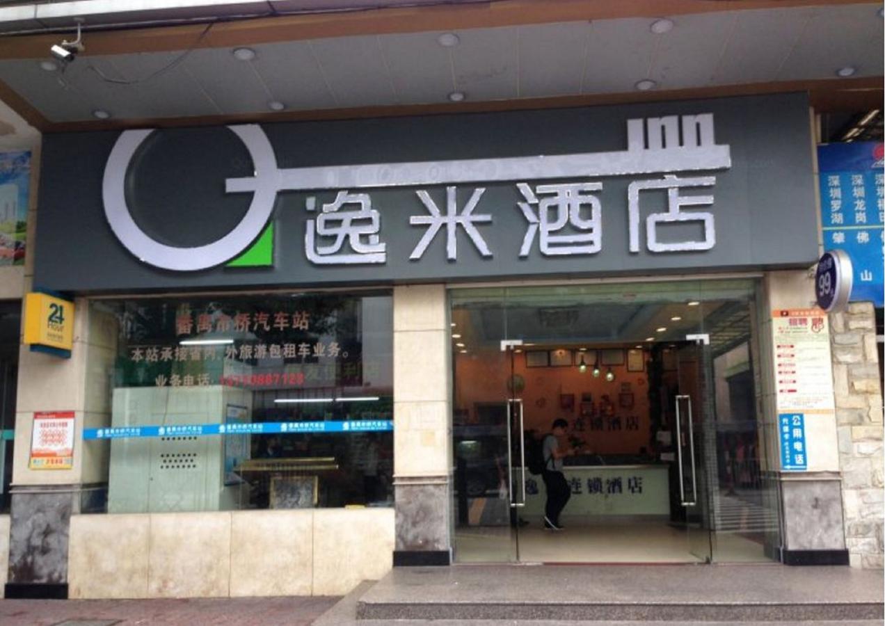 Yimi Inn Shiqiao Metro Sation Pedestrian Street Branch Quảng Châu Ngoại thất bức ảnh